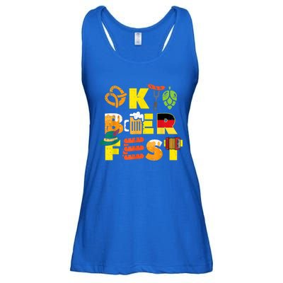 Oktoberfest German Things Cute Bavarian Festival Ladies Essential Flowy Tank