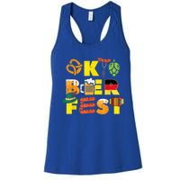 Oktoberfest German Things Cute Bavarian Festival Women's Racerback Tank