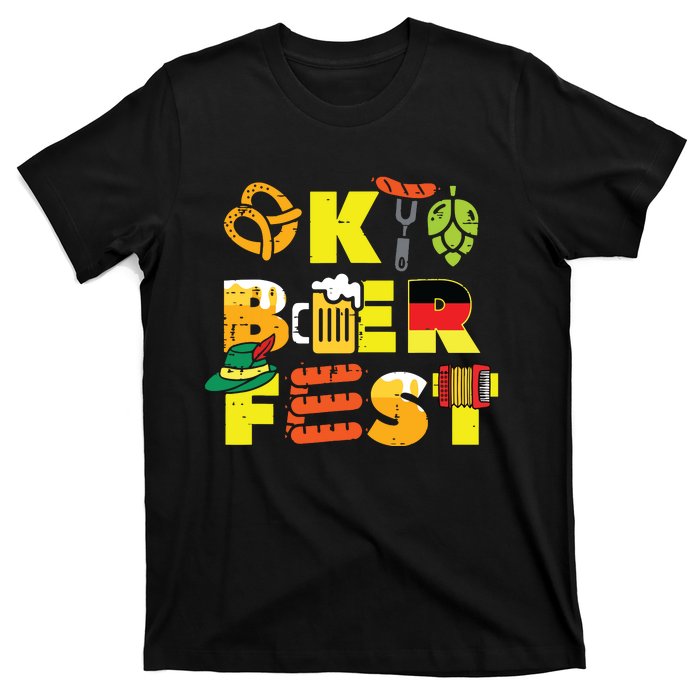 Oktoberfest German Things Cute Bavarian Festival T-Shirt