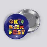 Oktoberfest German Things Cute Bavarian Festival Button