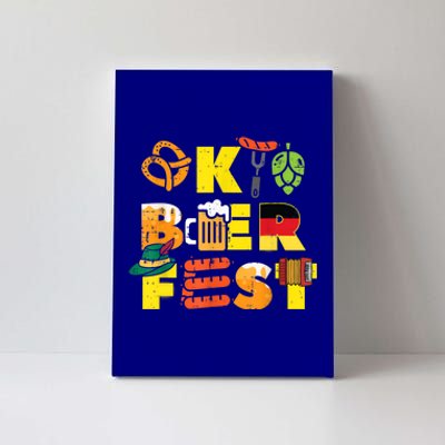 Oktoberfest German Things Cute Bavarian Festival Canvas