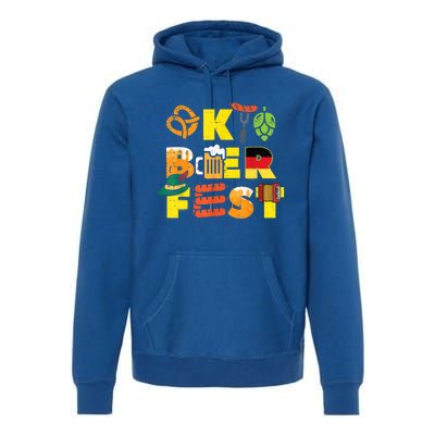 Oktoberfest German Things Cute Bavarian Festival Premium Hoodie