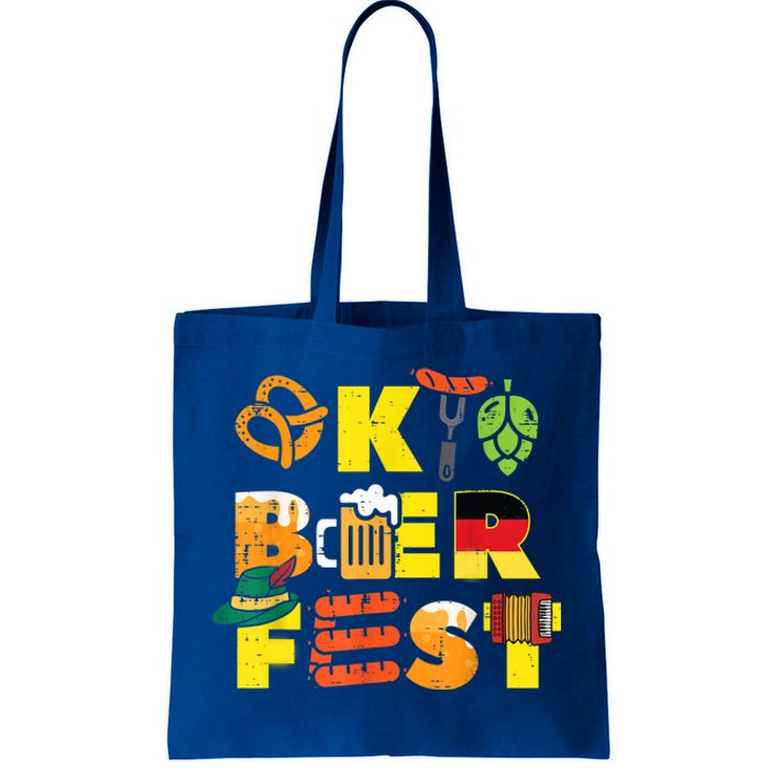 Oktoberfest German Things Cute Bavarian Festival Tote Bag