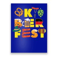 Oktoberfest German Things Cute Bavarian Festival Poster