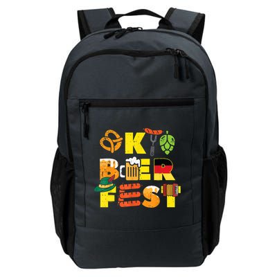 Oktoberfest German Things Cute Bavarian Festival Daily Commute Backpack