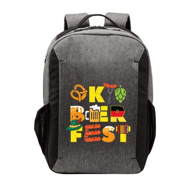 Oktoberfest German Things Cute Bavarian Festival Vector Backpack