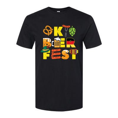 Oktoberfest German Things Cute Bavarian Festival Softstyle CVC T-Shirt