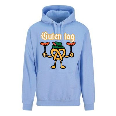 Oktoberfest Guten Tag Pretzel German Costume Unisex Surf Hoodie