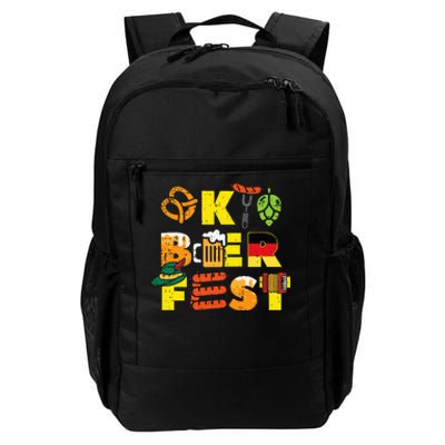 Oktoberfest German Things Cute Bavarian Festival Daily Commute Backpack