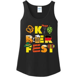 Oktoberfest German Things Cute Bavarian Festival Ladies Essential Tank