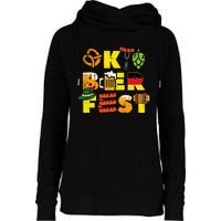 Oktoberfest German Things Cute Bavarian Festival Womens Funnel Neck Pullover Hood