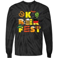 Oktoberfest German Things Cute Bavarian Festival Tie-Dye Long Sleeve Shirt