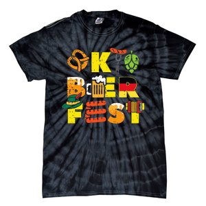 Oktoberfest German Things Cute Bavarian Festival Tie-Dye T-Shirt