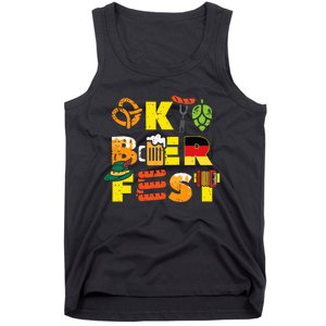 Oktoberfest German Things Cute Bavarian Festival Tank Top