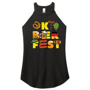 Oktoberfest German Things Cute Bavarian Festival Women's Perfect Tri Rocker Tank