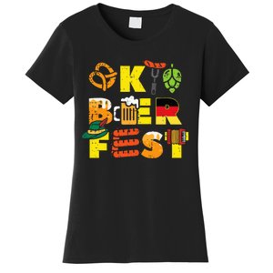 Oktoberfest German Things Cute Bavarian Festival Women's T-Shirt