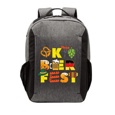 Oktoberfest German Things Cute Bavarian Festival Vector Backpack