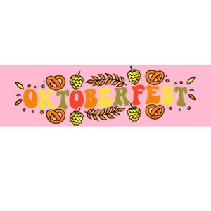 Oktoberfest German Things Cute Bavarian Festival Costume Bumper Sticker