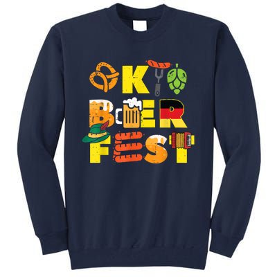 Oktoberfest German Things Cute Bavarian Festival Women Tall Sweatshirt