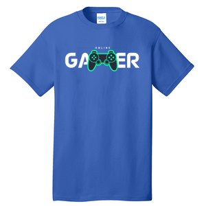 Online Gamer Video Games Funny Gamer Gift Tall T-Shirt