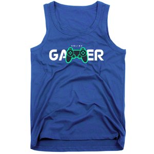 Online Gamer Video Games Funny Gamer Gift Tank Top