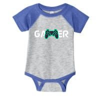 Online Gamer Video Games Funny Gamer Gift Infant Baby Jersey Bodysuit