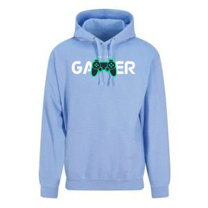 Online Gamer Video Games Funny Gamer Gift Unisex Surf Hoodie