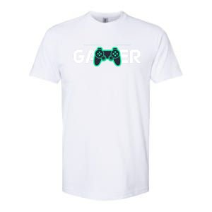 Online Gamer Video Games Funny Gamer Gift Softstyle CVC T-Shirt