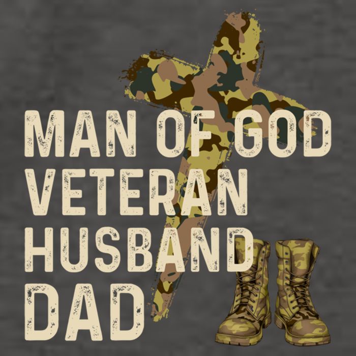 Of God Veteran Husband Dad Christian Jesus Camouflage Gift Vector Backpack