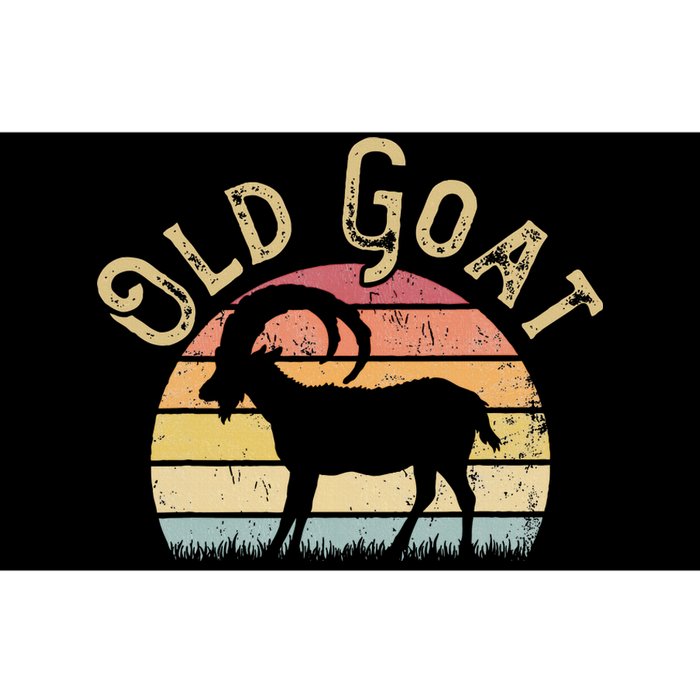 Old Goat Vintage I Like Goats Funny Goat Lover Theme Bumper Sticker