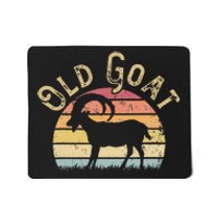 Old Goat Vintage I Like Goats Funny Goat Lover Theme Mousepad