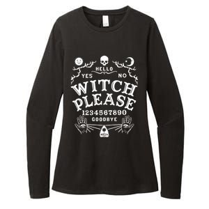 Occult Gothic Witchcraft Wiccan Ouija Board Witch Please Gift Womens CVC Long Sleeve Shirt