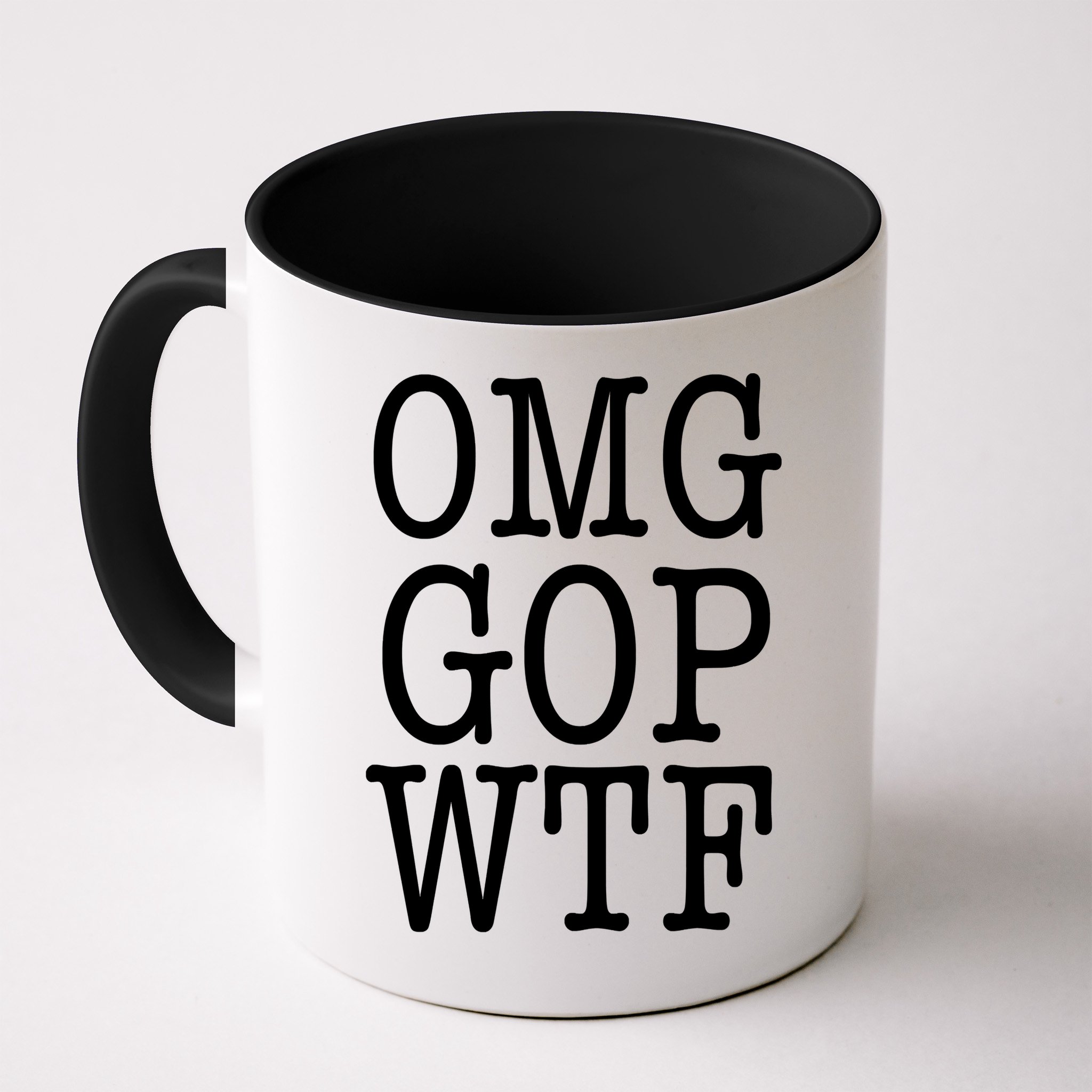 OMG GOP WTF Anti Trump No More Republican Party Mug