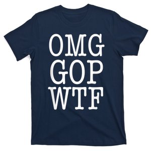 OMG GOP WTF Anti Trump No More Republican Party T-Shirt