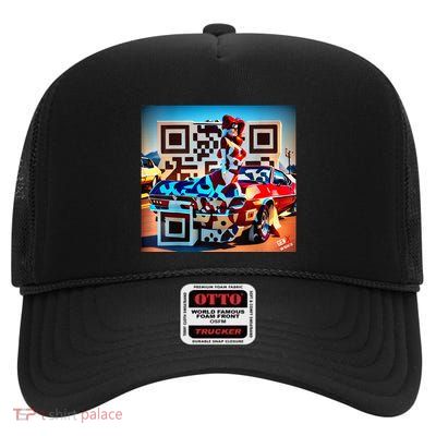 Only Gen X High Crown Mesh Back Trucker Hat