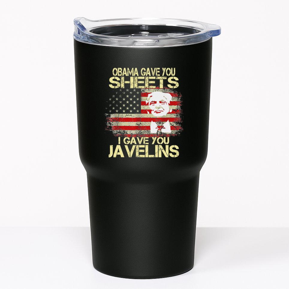 Obama Gave You Sheet I Gave You Javelins Trump Zelensky Tumbler