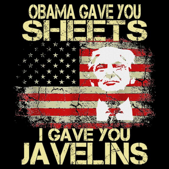 Obama Gave You Sheet I Gave You Javelins Trump Zelensky Zip Tote Bag