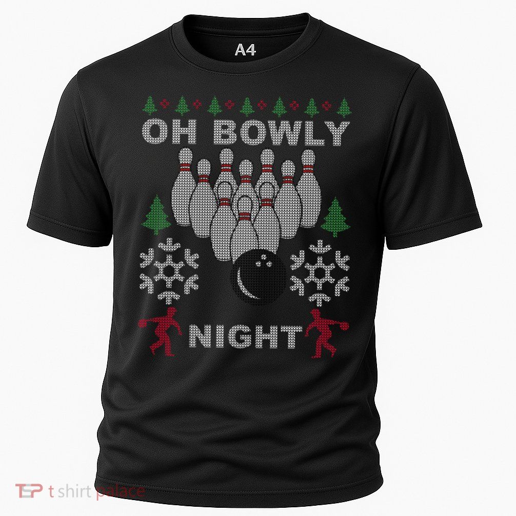 Oh Bowly Night Ugly Christmas Performance Shirt