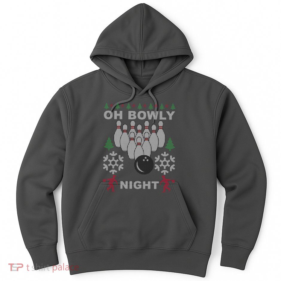 Oh Bowly Night Ugly Christmas Hoodie