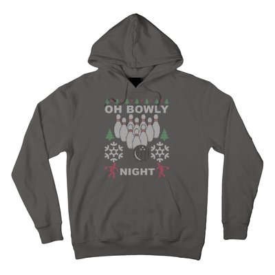 Oh Bowly Night Ugly Christmas Hoodie