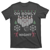 Oh Bowly Night Ugly Christmas T-Shirt