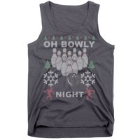 Oh Bowly Night Ugly Christmas Tank Top