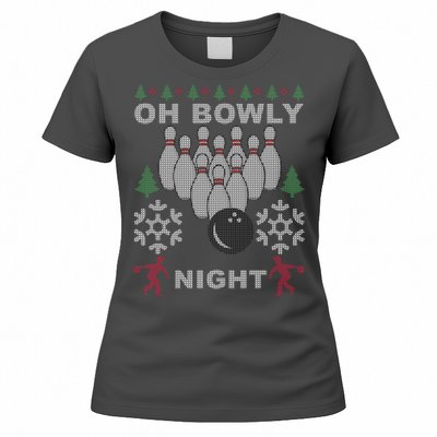 Oh Bowly Night Ugly Christmas Women's T-Shirt