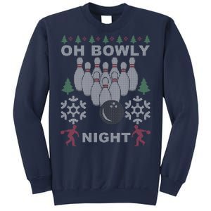 Oh Bowly Night Ugly Christmas Sweatshirt