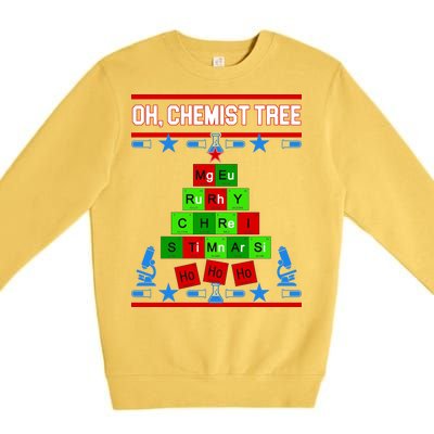 Oh Chemist Tree Premium Crewneck Sweatshirt