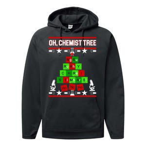 Oh Chemist Tree Performance Fleece Hoodie