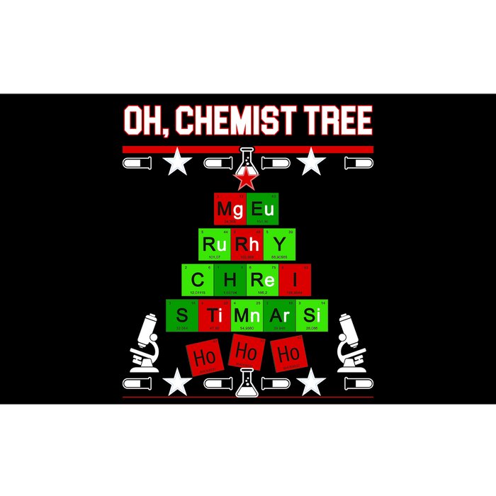 Oh Chemist Tree Bumper Sticker