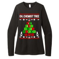 Oh Chemist Tree Womens CVC Long Sleeve Shirt