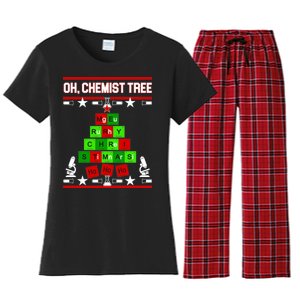 Oh Chemist Tree Women's Flannel Pajama Set