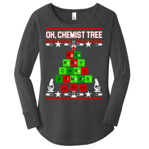 Oh Chemist Tree Women's Perfect Tri Tunic Long Sleeve Shirt